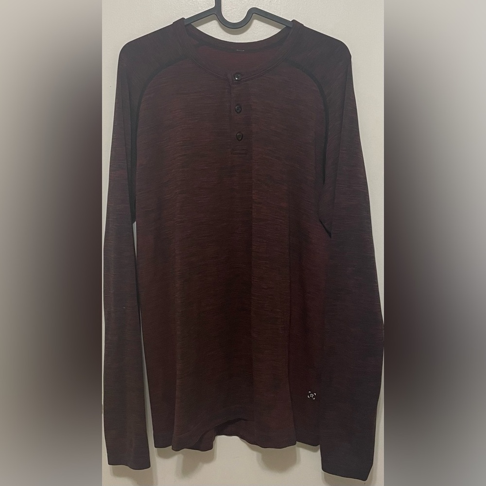 Lululemon Metal Vent Tech Long Sleeve Henley